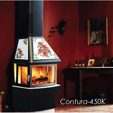 Contura 450 т, изразец. с телескопическим кожухом.