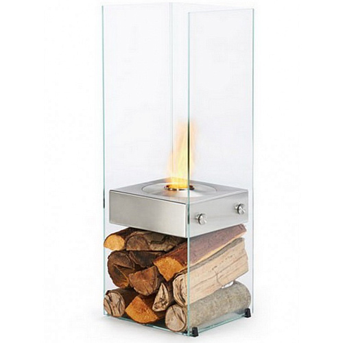 Ecosmart Fire Ghost Stainless steel/Toughened Glass_0