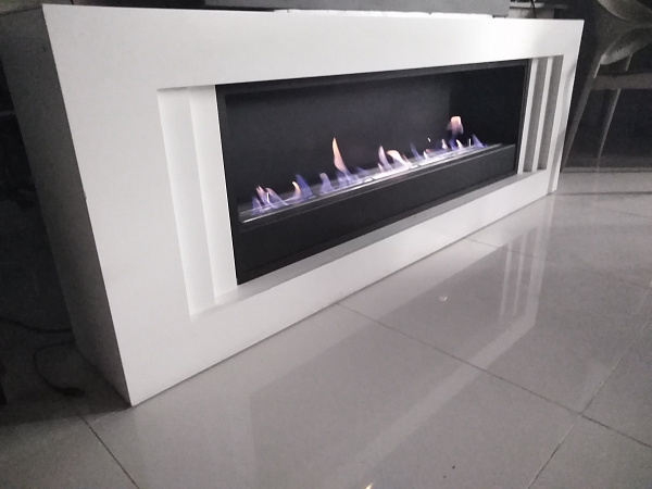 Каминокомплект Firezo Line Белый (выставочный образец)_2 Каминокомплект Firezo Line Белый (выставочный образец)_2