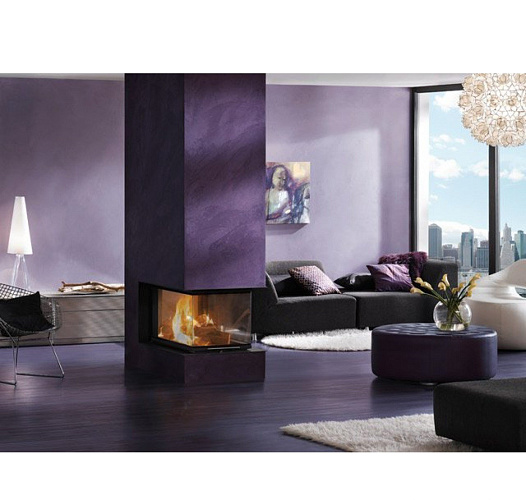 Brunner panorama-kamin 57/25/60/25, рамка широкая черная_6 Brunner panorama-kamin 57/25/60/25, рамка широкая черная_6